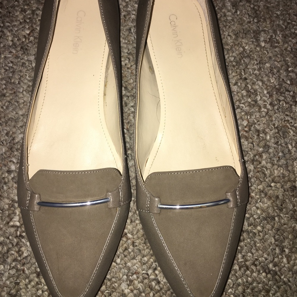 Calvin Klein flats